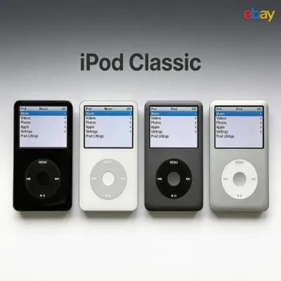 NEW SEALED Apple iPod Classic 5th 6th 7th 128GB 256GB 1TB SSD New Battery MODDED