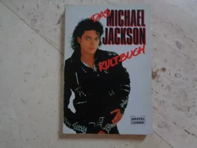 MICHAEL JACKSON oop exclusive RARE 1988 original import bio/ photo book