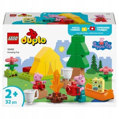 LEGO DUPLO Świnka Peppa Wyprawa na biwak 10452