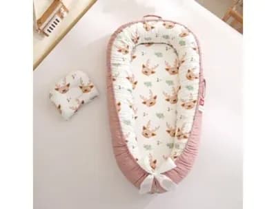 Ninho De Bebé Portátil 50x85 Cm Para 0-12 Meses (rena De Natal) Czhhmart | Worten.pt