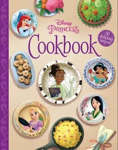 The Disney Princess Cookbook by Disney Books: New