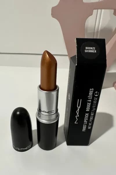 MAC Frost Lipstick BRONZE SHIMMER