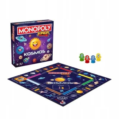 GRA PLANSZOWA MONOPOLY JUNIOR KOSMOS Rodzinna