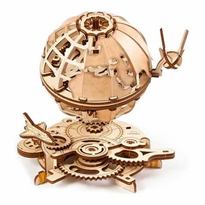Механический 3D пазл Ukrainian Gears Глобус (70128)