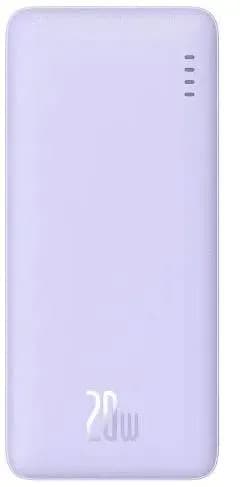 Батарея мобільна Baseus Airpow Fast Charge Power Bank 10000mAh 20W Nebula Purple (P10022801513-00)