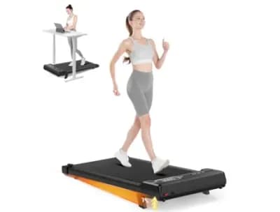 Passadeira de Corrida BOTIFLY T1A - 4 em 1, 8 Km/h, Inclinação 7%, Motor 2.5HP, Amortecimento para Joelhos, Área da superfície 92x38.5cm, Preto