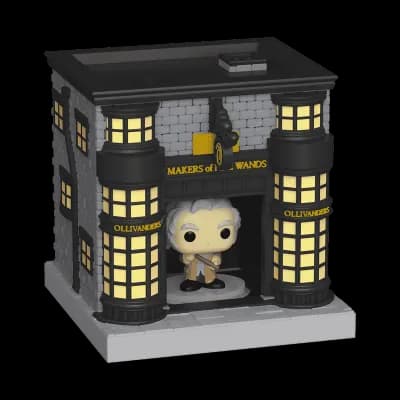 Bitty Pop! Towns Garrick Ollivander and Ollivander Wand Shop