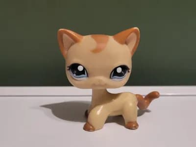 LPS #1024 LITTLEST PETSHOP ORIGINAL AUTHENTIC CHAT EUROPEEN EUROPEAN CAT HASBRO