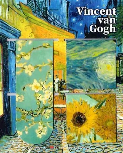 Набір магнітних закладинок 3 шт. «Vincent van Gohg» №2
