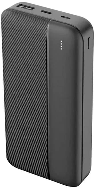 Батарея мобільна Maxlife Power bank MXPB-02 PD QC 20W 20000 mAh black