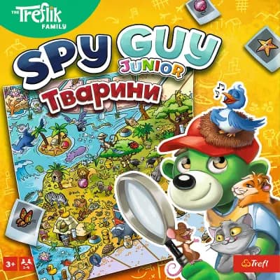 Настільна гра Trefl Spy Guy Тварини (03043)