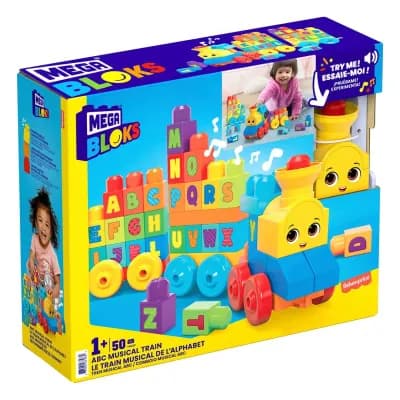 Конструктор Mega Bloks Музичний паровозик ,FWK22