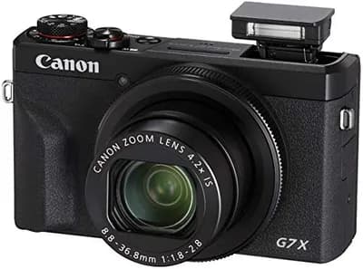 Canon Cámara digital POWERSHOT G7 X Mark III, color negro (3637C001)