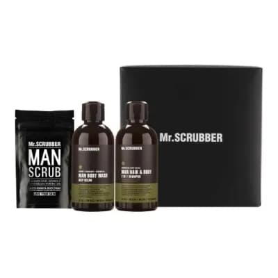Набір New Man Basic Mr.SCRUBBER купити в Україні | Натуральна косметика Mr.SCRUBBER