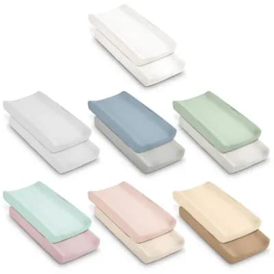 Pacote com 2 Capas Protetoras para Trocador de Bebê Desfrute de Conforto e Durabilidade para o Quarto do Bebê e a Mesa de Fraldas