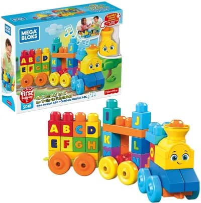 Mega Bloks Muzyczny pociąg ABC FWK22