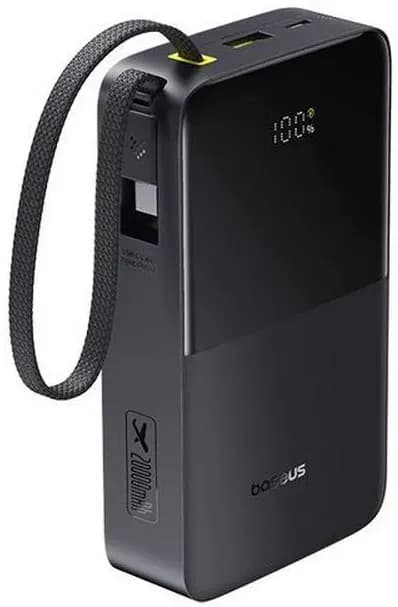 Батарея мобільна Baseus EnerFill FC51 20000 Bipow2 Pro 22,5W Black+ Кабель USB-C (E0027701)