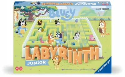 RAVENSBURGER Gra Labyrinth Junior Bluey