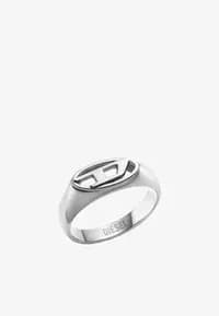 OVAL D LOGO - Anillo - silver-coloured