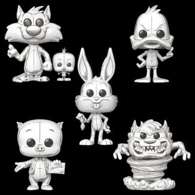 Looney Tunes Sketched Deco Bundle