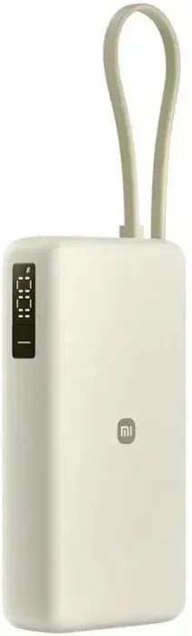 Батарея мобільна Xiaomi 20000mAh 67W (Integrated Cable) (BHR08O7GL) Oak bark