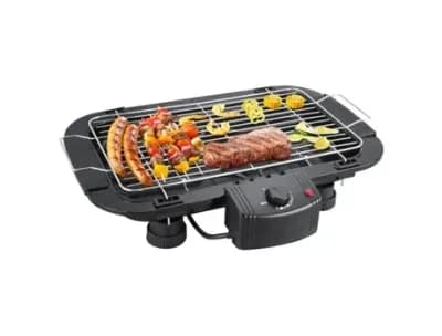 Churrasqueira Elétrica Klack 2000w, Grelha Inox Ajustável E Bandeja De Limpeza Fácil Desmontável