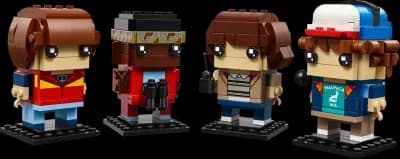 Mike, Dustin, Lucas and Will Figures