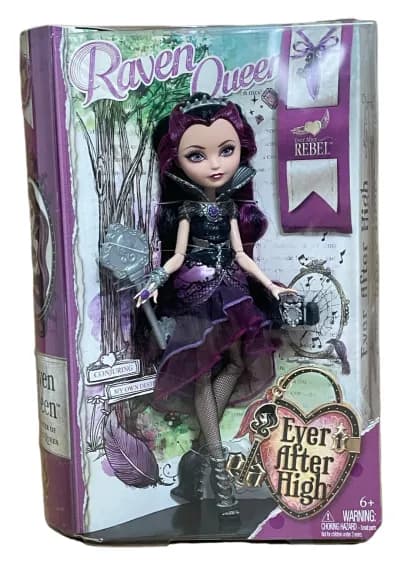 Raven Queen Rebel Doll Ever After High 2013 New Mattel Brand NEW!