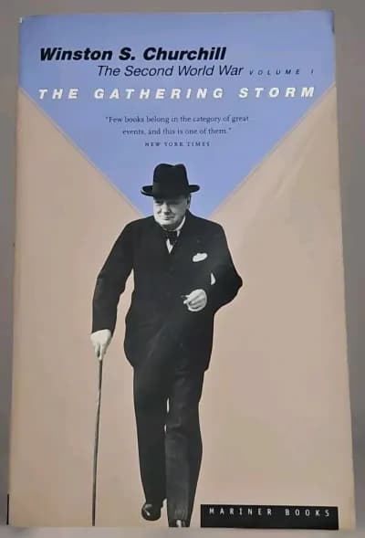 Winston Churchill Gathering Storm (The Second World War) Volume 1