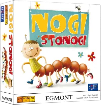 Gra planszowa Egmont Nogi Stonogi