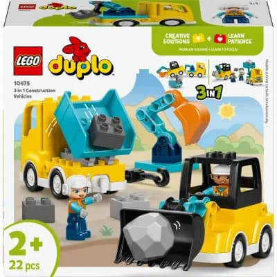 Конструктор LEGO DUPLO Town Строительная техника 3 в 1 (10475)