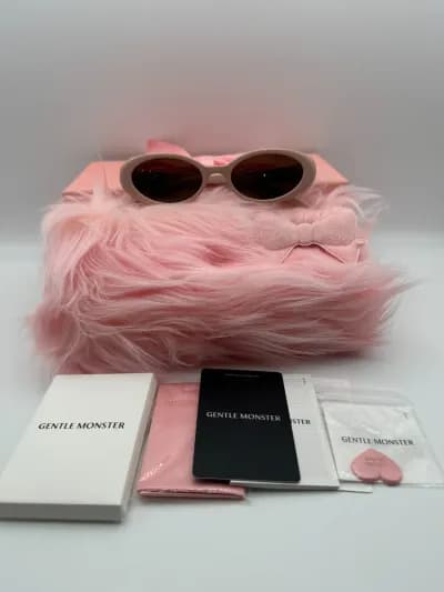 Gentle Monster x Jennie Jentle Salon Hush P7 Pink Brown, South Korea Authentic