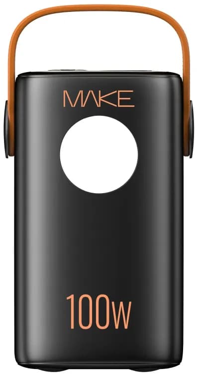 Батарея мобильная MAKE 100W PD+QC 60000 mAh Black (MPB-601BK)