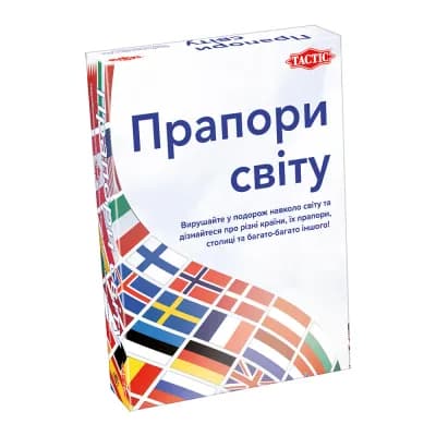 Настольная игра Tactic Флаги мира (58139)