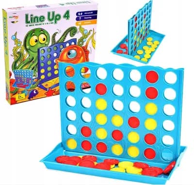 GRA LOGICZNA LINE UP DUŻA POŁĄCZ 4 BINGO DLA CAŁEJ RODZINY DZIECI