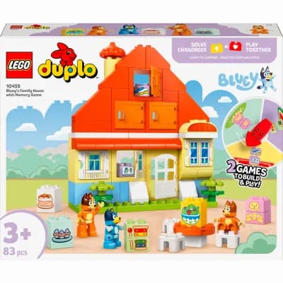 Конструктор LEGO DUPLO Bluey Родинний дім Блуї із грою на запамʼятовування (10459)
