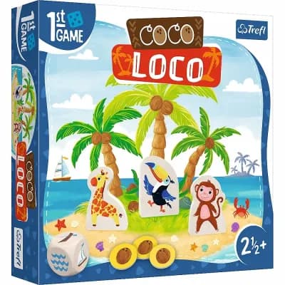 GRA PLANSZOWA COCO LOCO pierwsza gra dla dzieci już od 2,5 roku życia