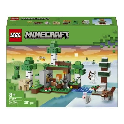 Juego de construcción Aventura de la Primera Noche LEGO Minecraft - 21593