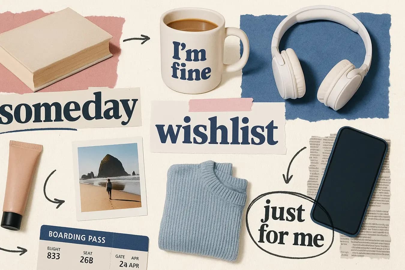 Приклади бажань у вішлисті Wishpicks